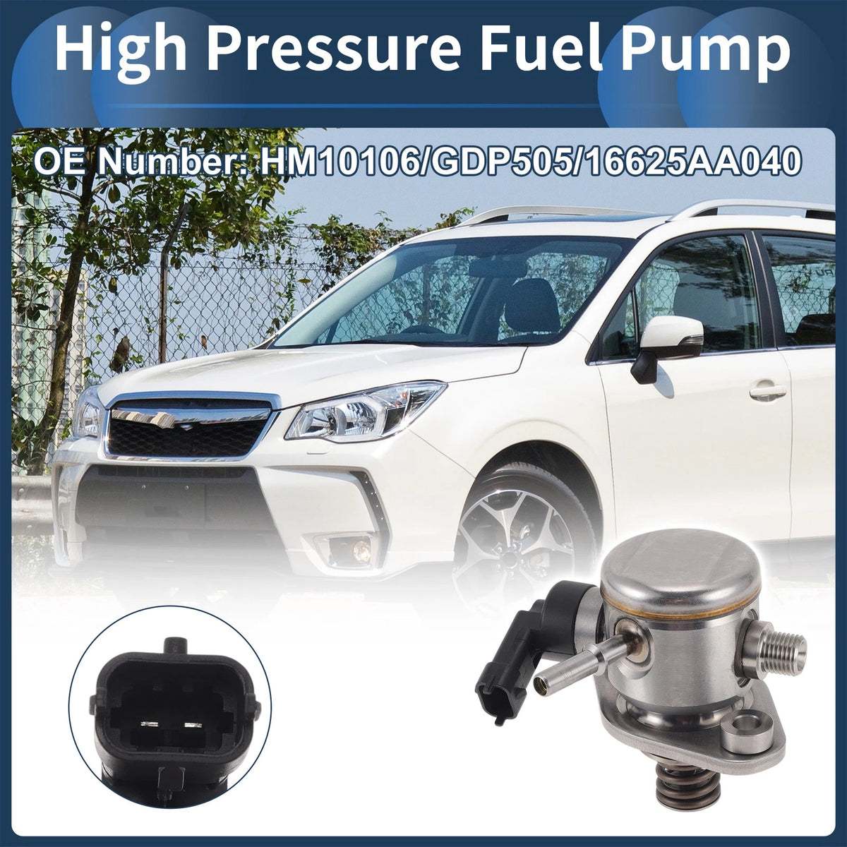 High Pressure Fuel Pump for Subaru Forester 2014–2018 2.0L Replacement