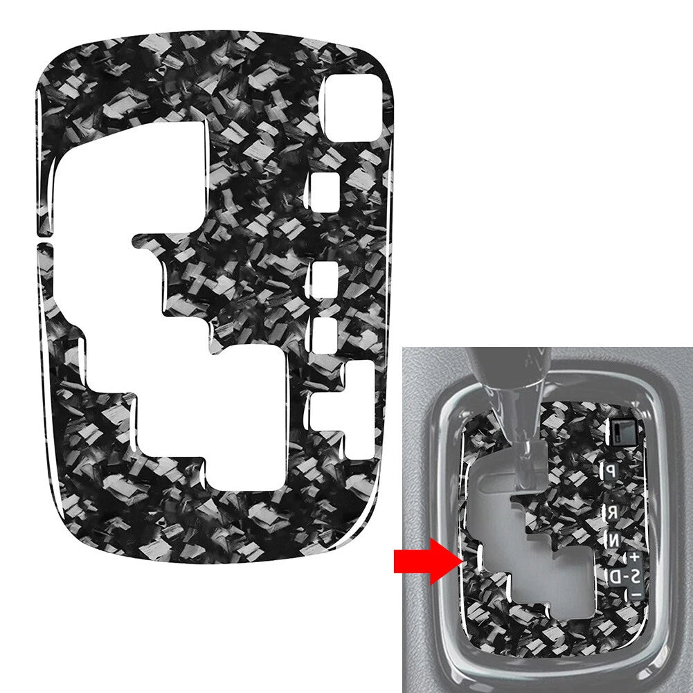 Forged Pattern Gear Shift Panel Cover Trim for Toyota Hilux (2015–2023)