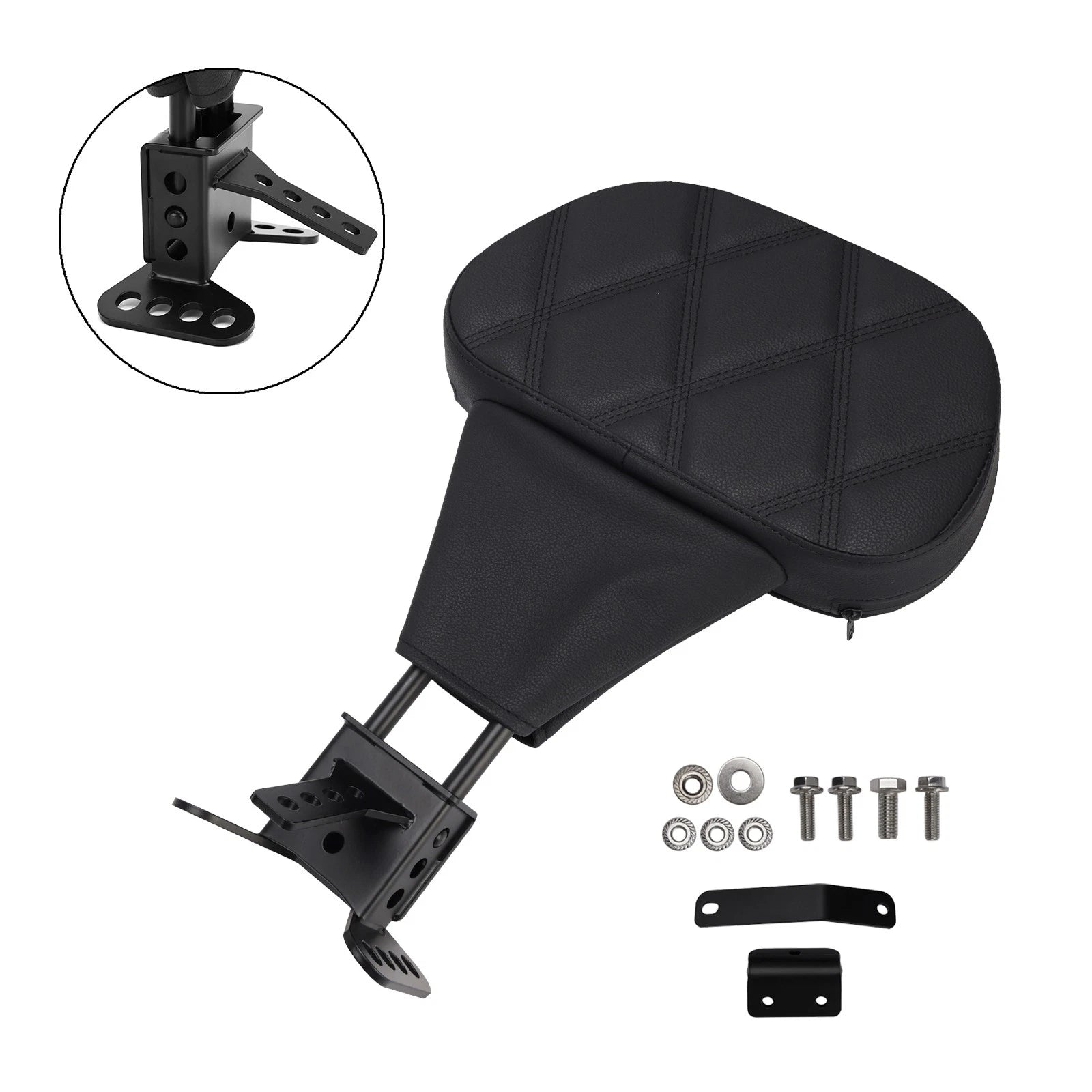 Driver Backrest Pad for Harley Street Electra Road Glide Road King Tri Glide (2009–2025)