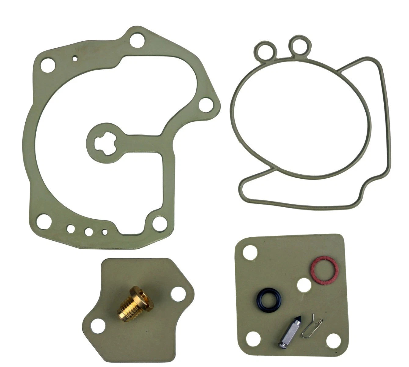 Set of 4 Carburetor Repair Kits for Johnson Evinrude V4 V6 V8 Looper (439078 439079)