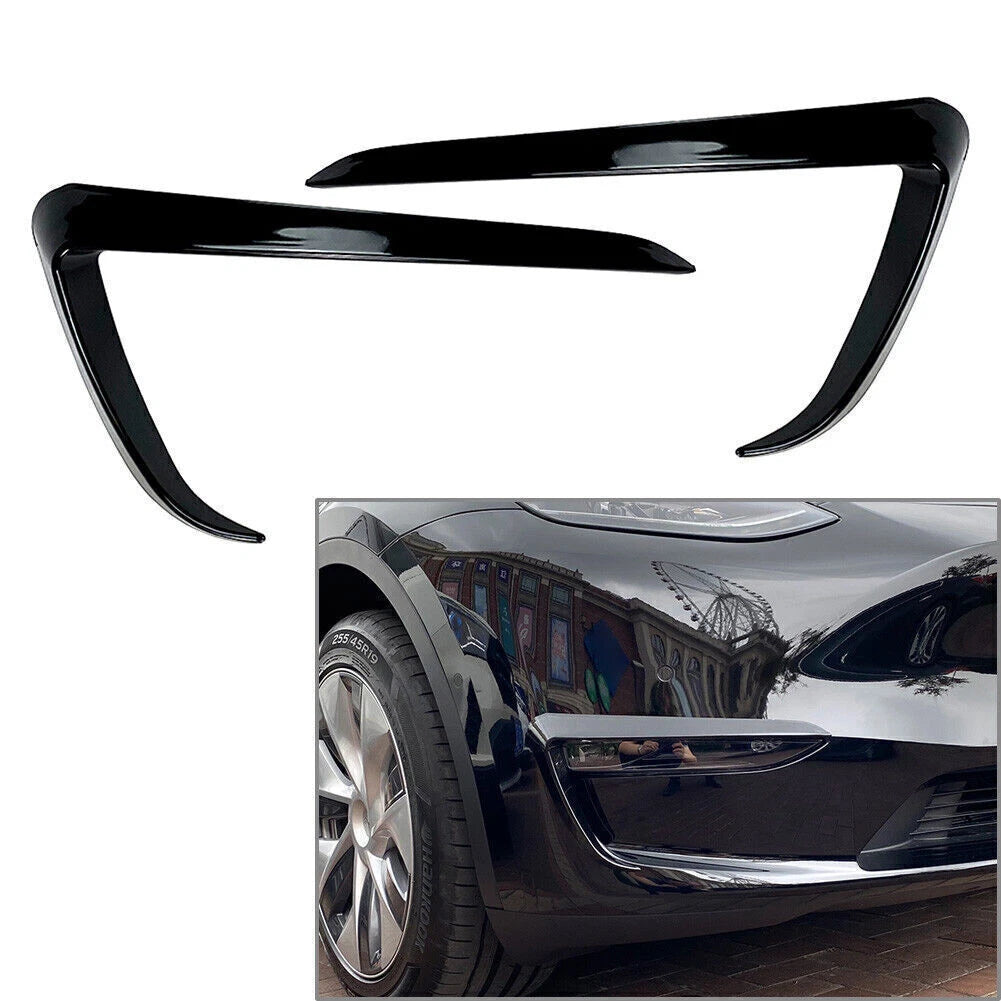 Fog Light Eyebrow Cover Trim for Tesla Model Y (2020–2021)