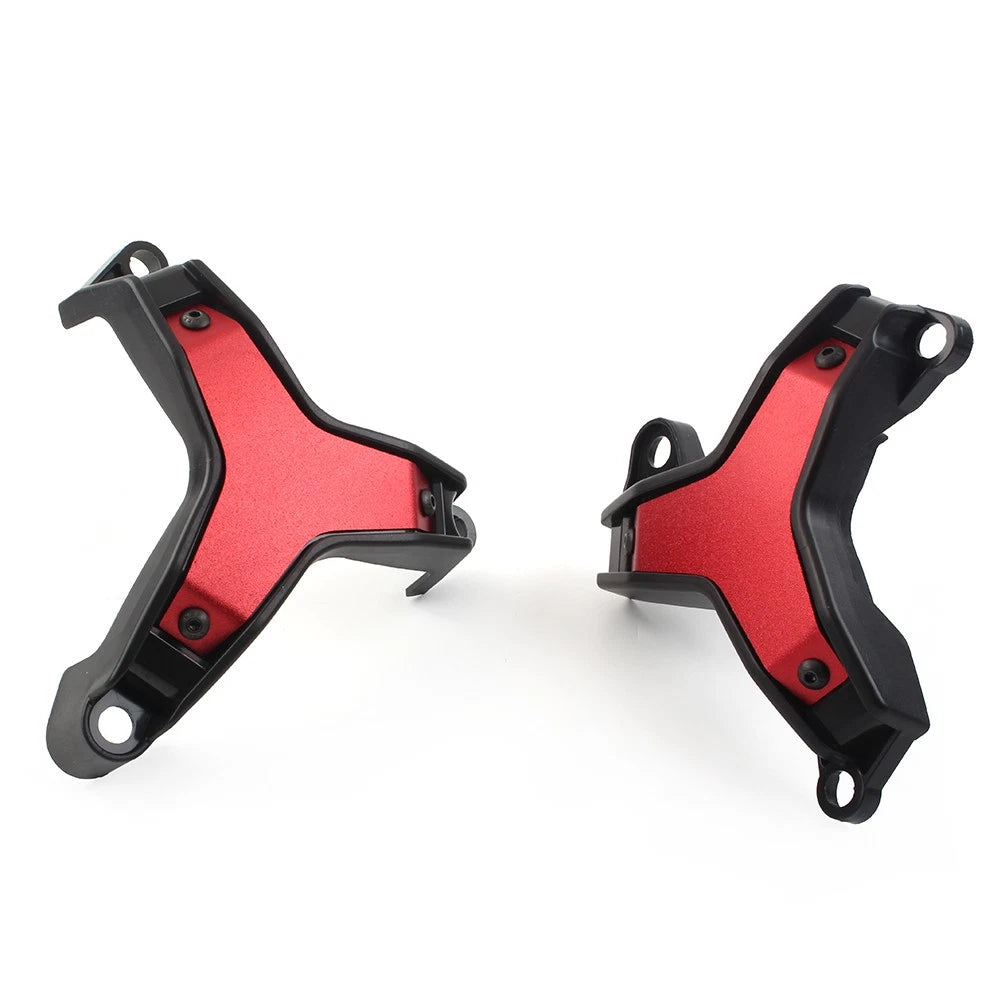Engine Crash Guard Pad Frame Slider Protector for Yamaha MT09 Tracer 9 (2021–2023) Red