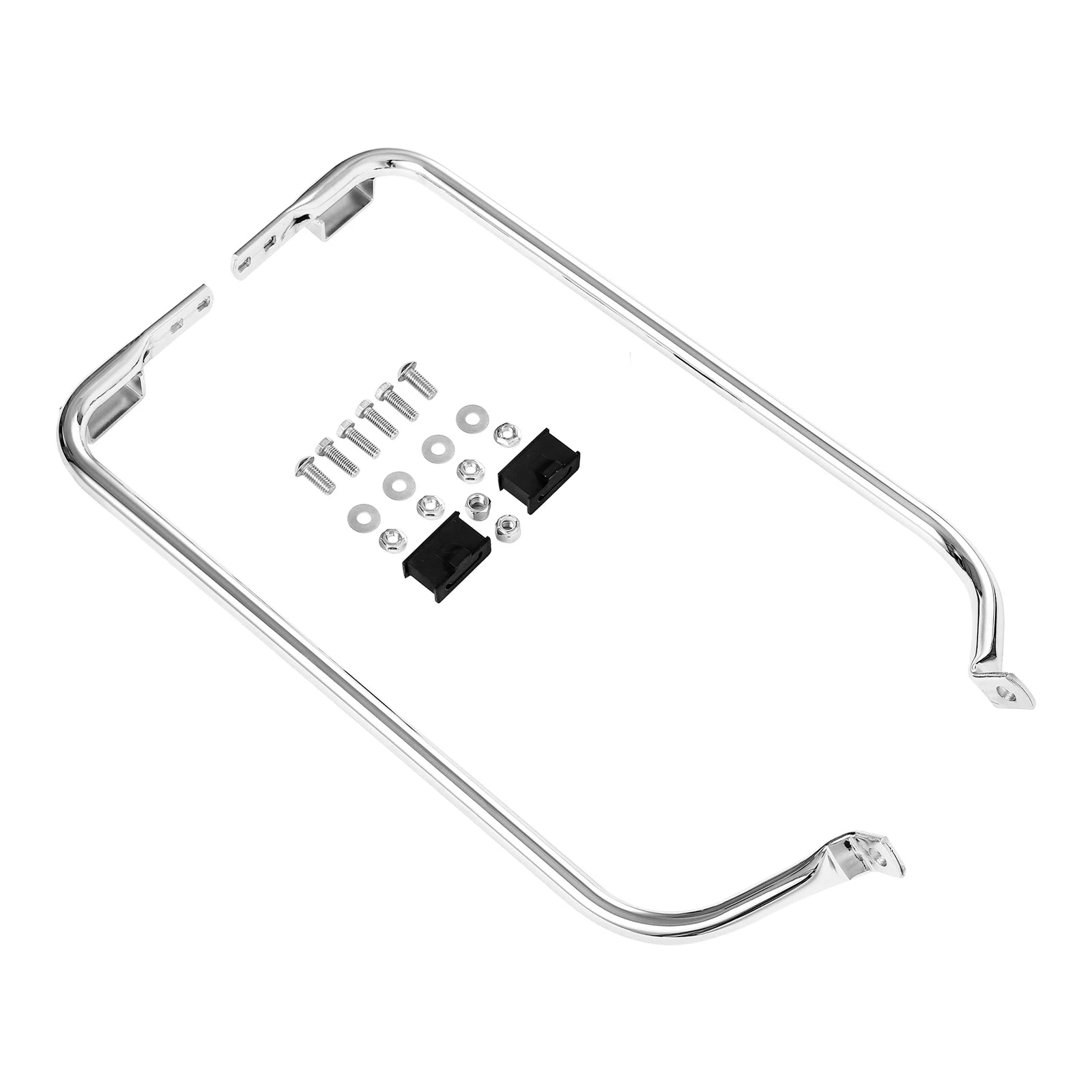 Chrome Saddlebags Support Bracket for Harley Touring Electra Glide (1997–2008)
