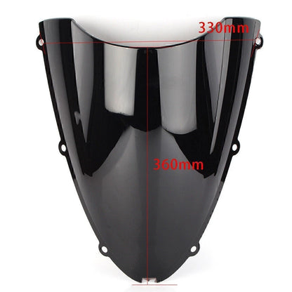 Double Bubble Windscreen for Kawasaki Ninja ZX6R ZX636 (2000–2002)