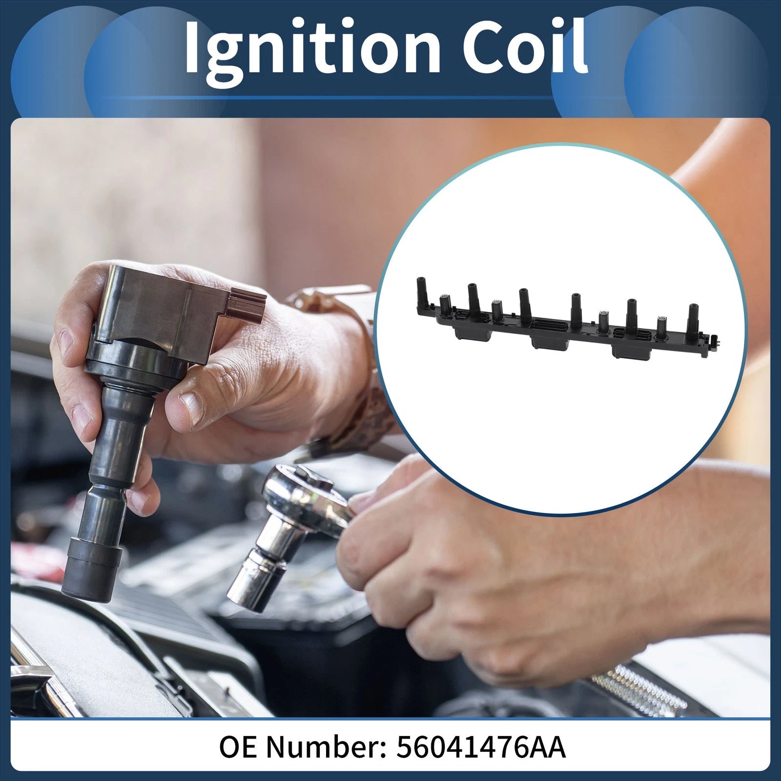 Ignition Coil Pack No. 56041476AA for Jeep Cherokee (2000–2001)