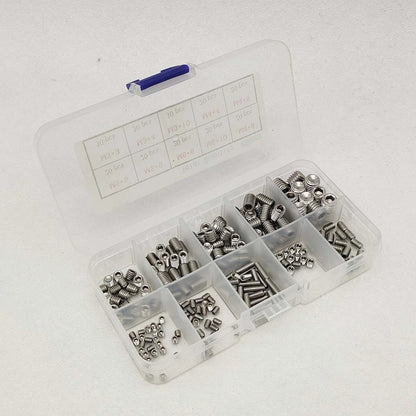 Headless Hex Screws for Convenient Storage Organization