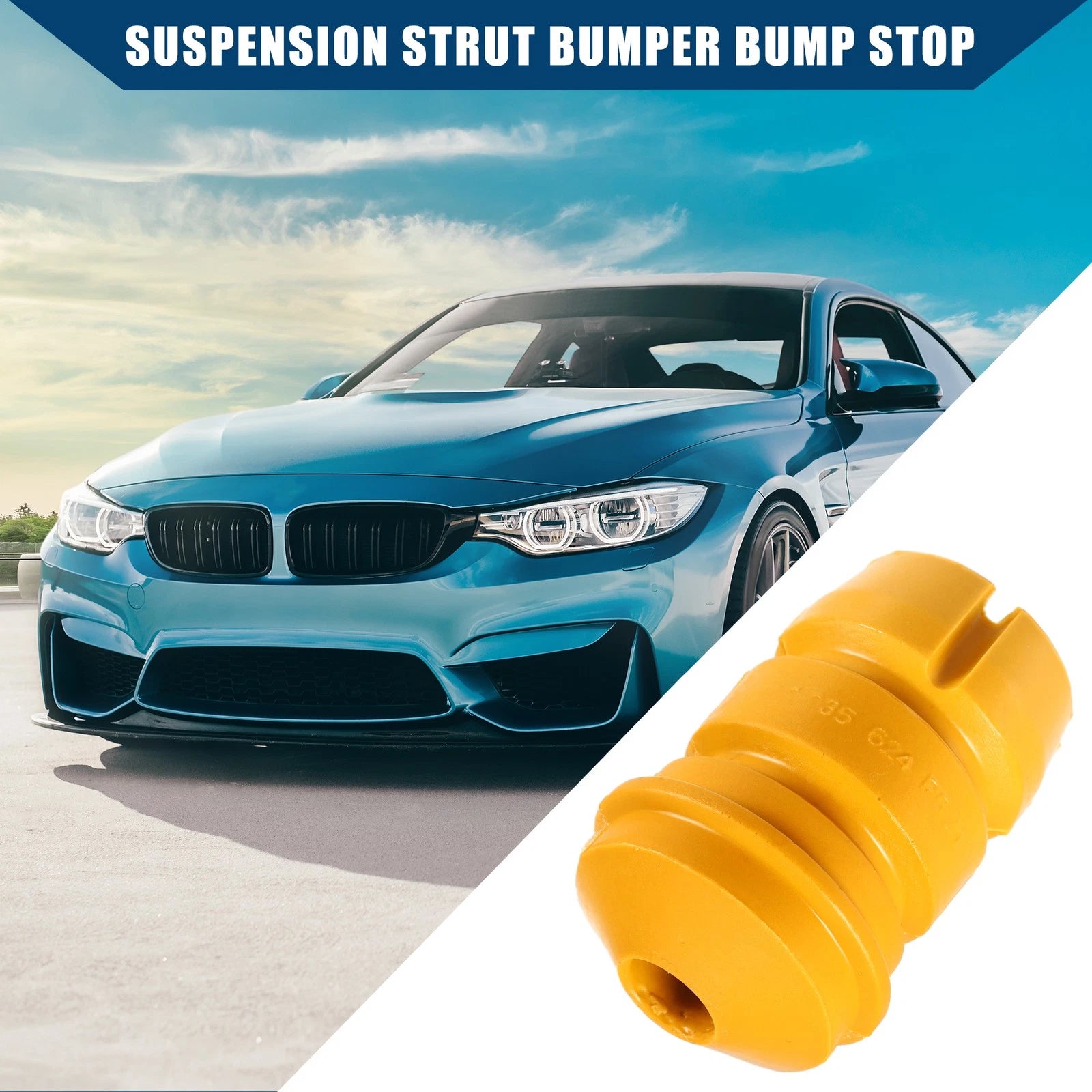 Suspension Strut Bumper Kit Replacement for BMW 525i Base (1989–1995)