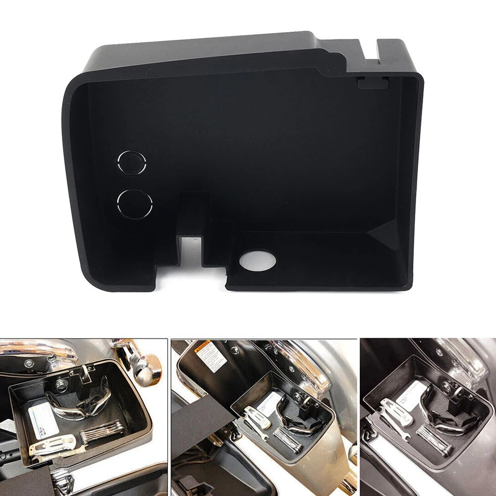Saddlebag Tray Organizer for Harley Road King Electra Glide (2014–2023) Left