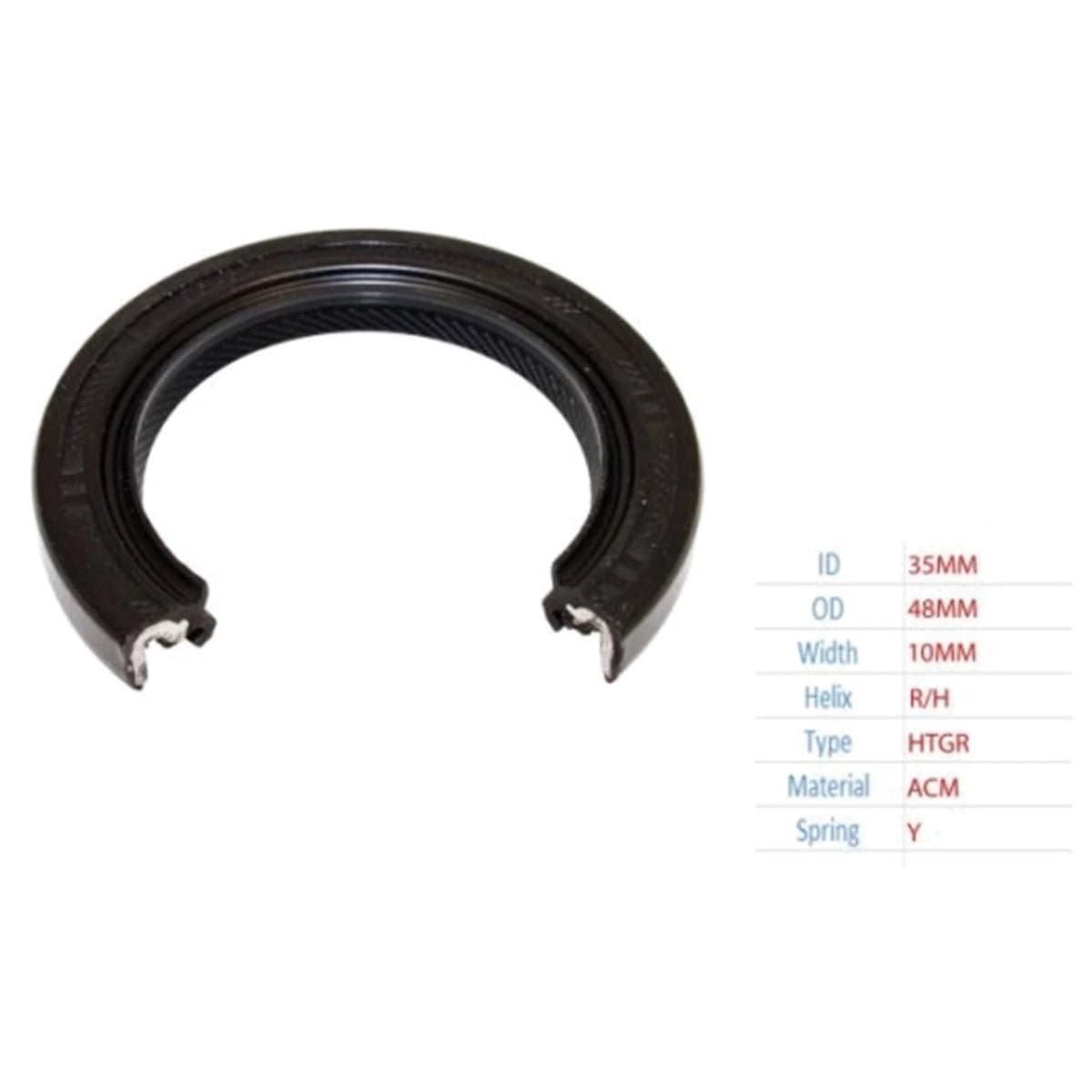 Crankshaft Front Seal for Audi 200T C3 5cyl 2.2L MC (1985–1991)