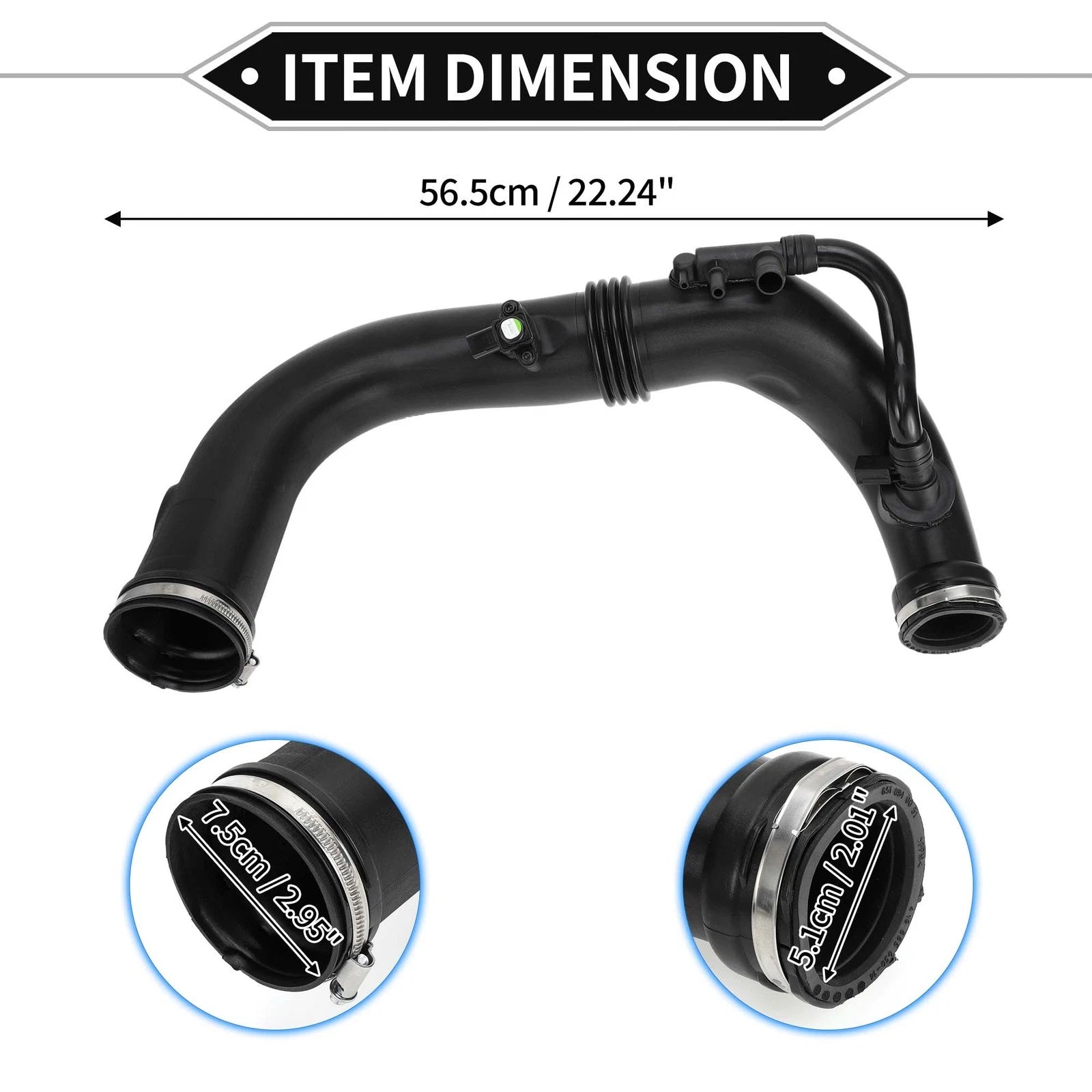 Car Intake Hose Replacement for Mercedes-Benz C-Class (2012–2015)