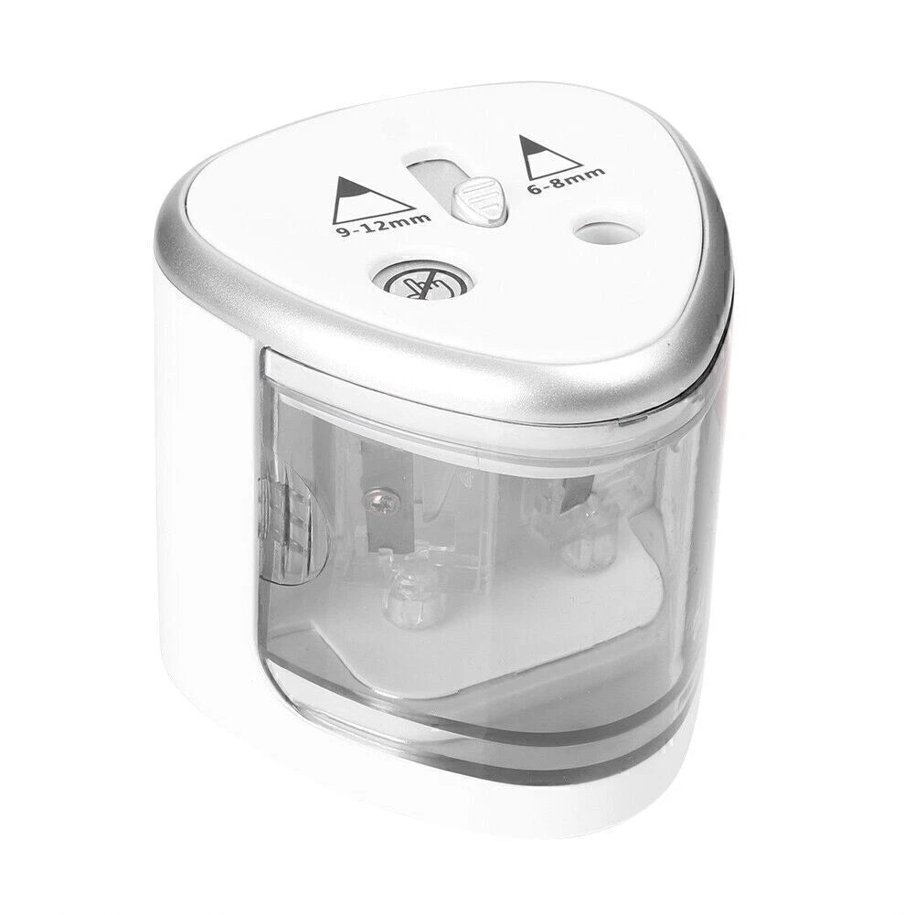 Electric Automatic Pencil Sharpener for School (Battery Operated)