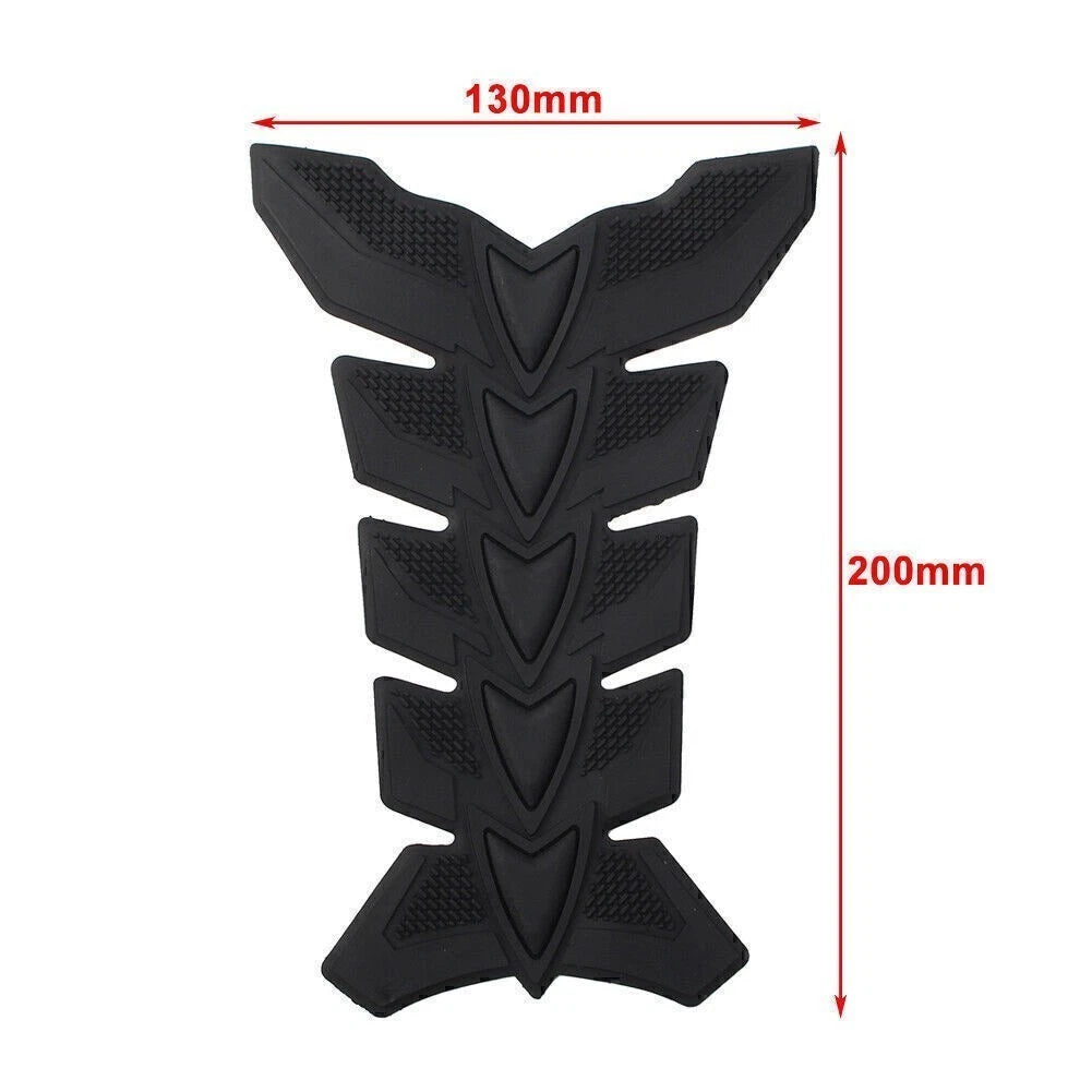 3D Fish Bone Gas Fuel Oil Tank Pad Decal Sticker Protector for Universal Motorcycle