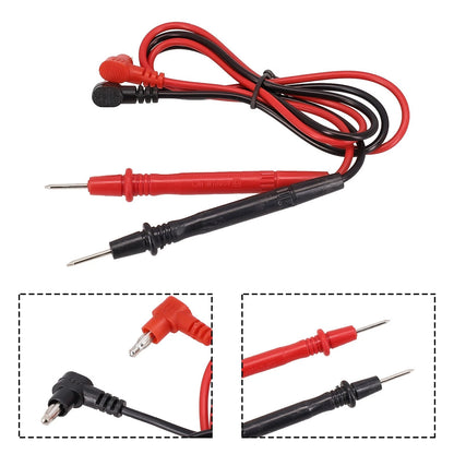 Set of 2 Multimeter Test Leads for Industrial Use