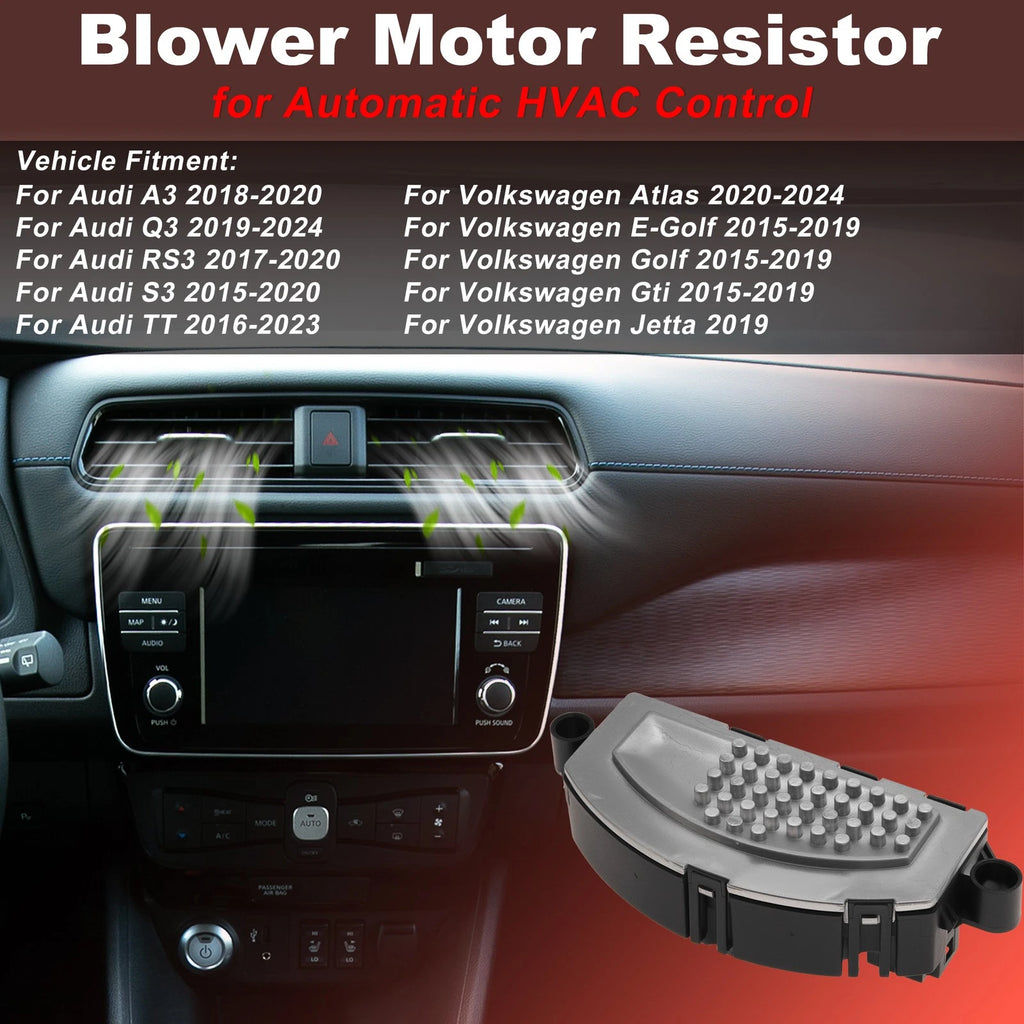 Blower Motor Resistor for Audi A3 (2018–2020) 5Q0907521A