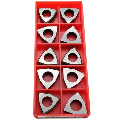 10Pcs Carbide Shim for WNMG0804 Insert Turning Tool Holder