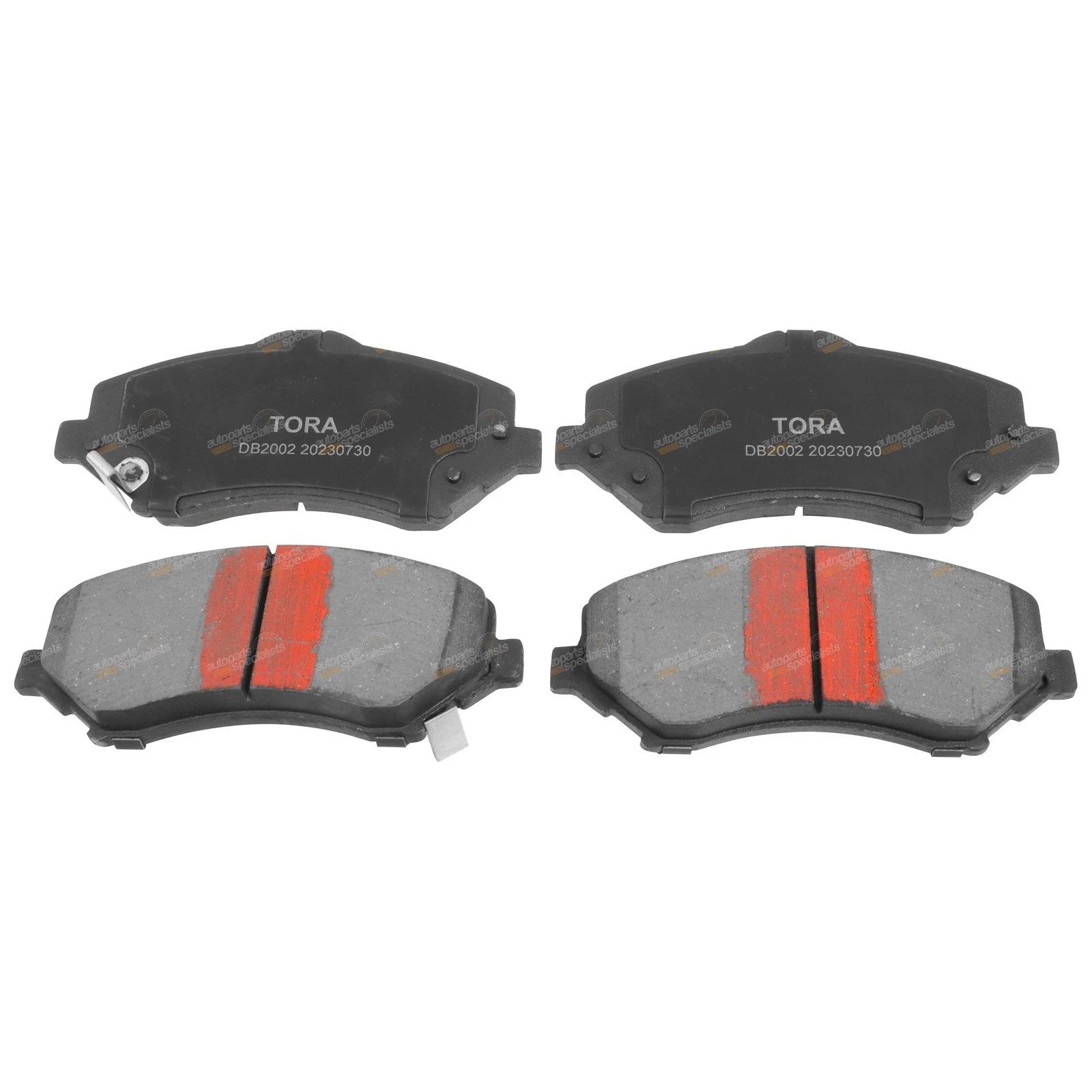 Front Disc Brake Pad Set for Jeep Wrangler JK (2007–2010)