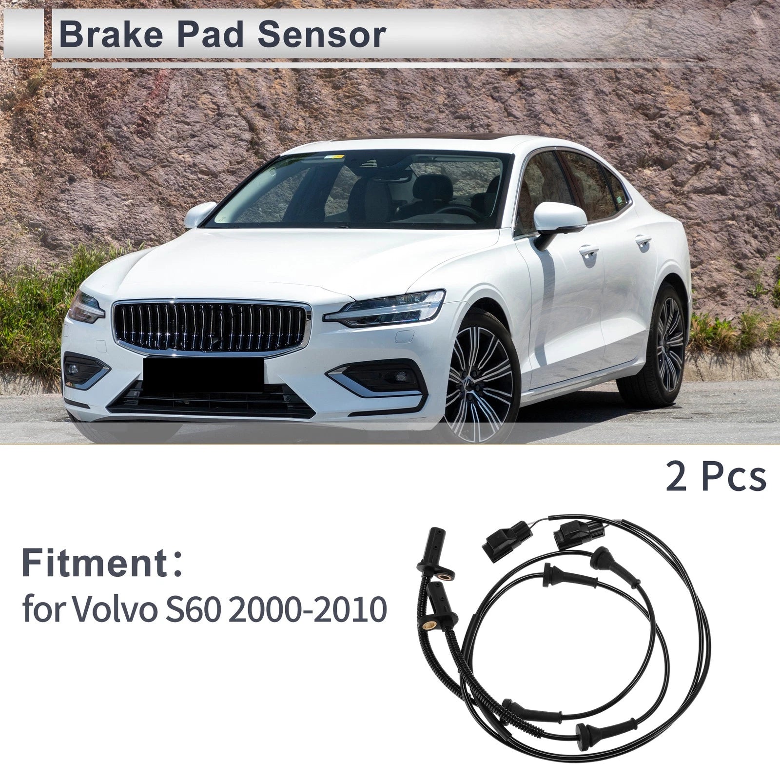 Front Wheel Brake Pad Wear Sensor No. 30773838 for Volvo S60 (2000–2010)