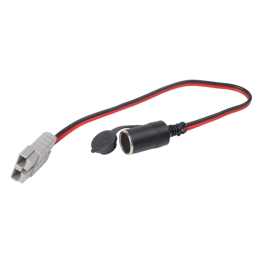 Socket for Car Refrigerator 12/24 Volt Grey Female Adapter (600V) 1PC