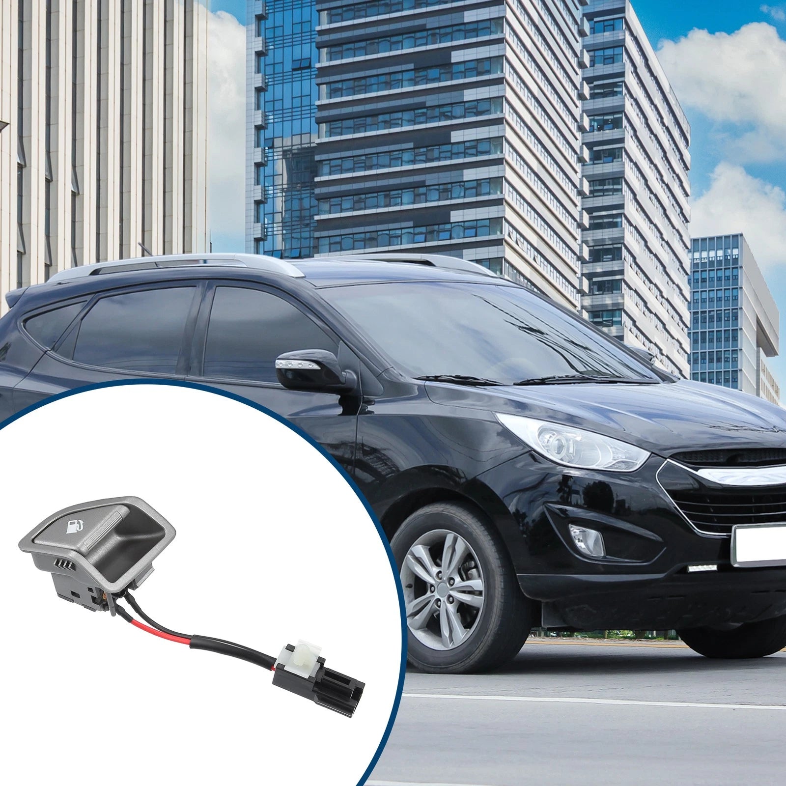 Fuel Door Release Switch for Hyundai Santa Fe (2013–2016) Durable Plastic