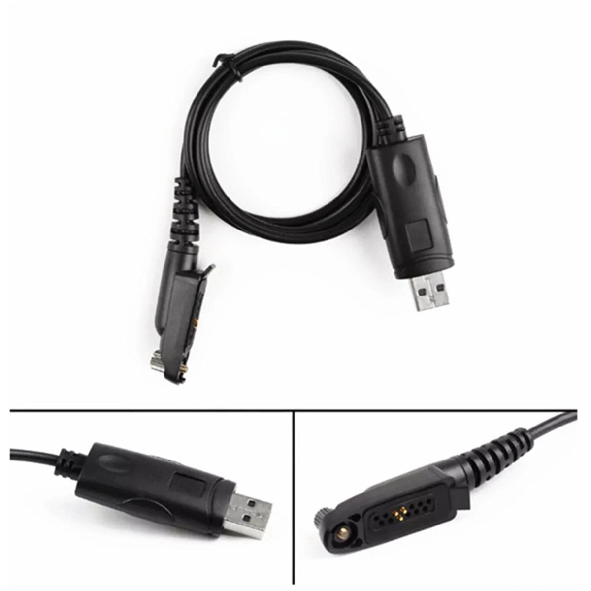 USB Programming Cable for Motorola GP328Plus GP338Plus (2000–2023)