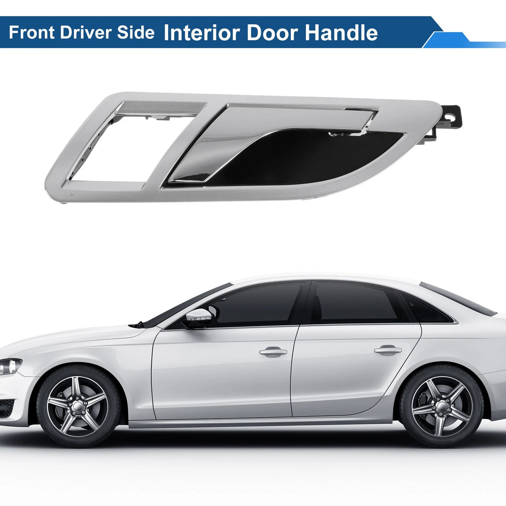 Front Passenger Side Interior Door Handle for VW Skoda (2001–2008) Chrome