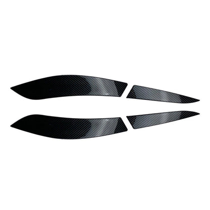 Rear Tail Light Lamp Eyelid Trim Cover for VW Golf MK6 (2008–2013) Carbon Fiber