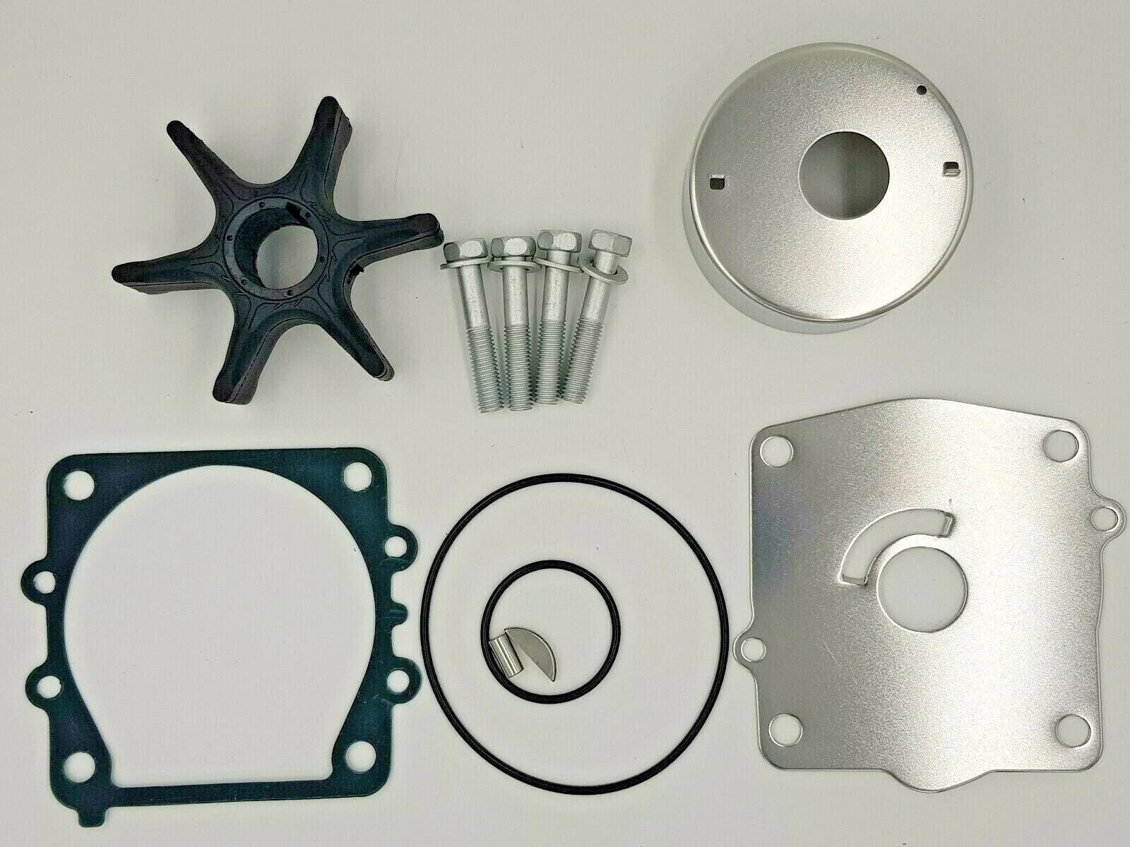 Water Pump Impeller Kit for Yamaha 2-Stroke 150 175 200 225 HP (1996–2006) 6G5-W0078-01