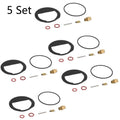 Set of 5 Carburetor Gasket Rebuild Kit for Kohler K301 K241 K321 K330 K331