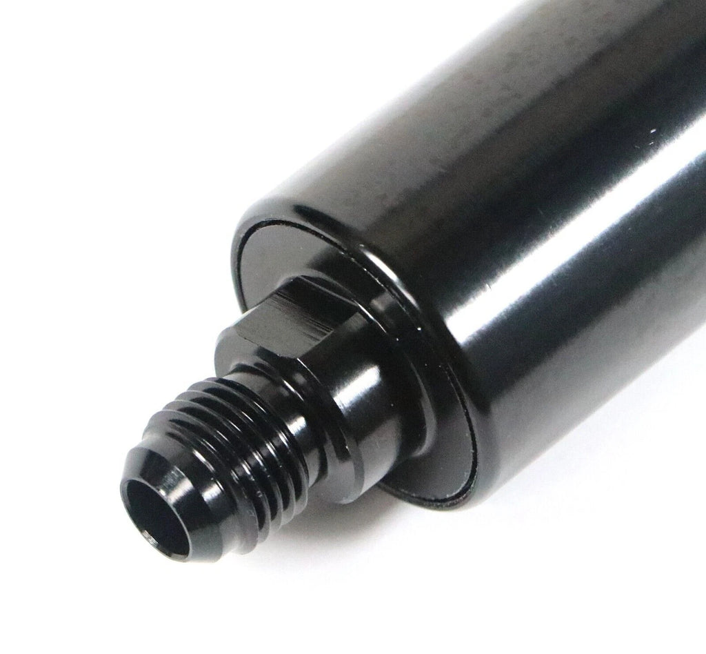High Flow Inline Fuel Filter AN6 for Universal Applications (Cleanable)