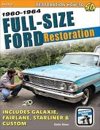 Restoration Manual Book Set for Ford Fairlane Galaxie (1962–1970)