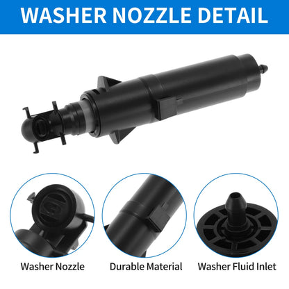 Headlight Washer Nozzle Right Driver Side for BMW X5 (2014–2017)