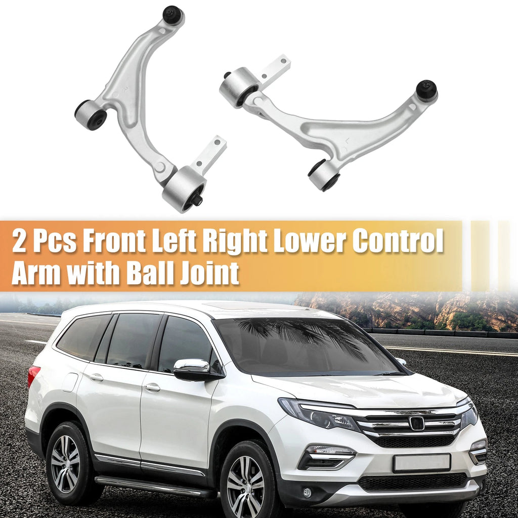 2pcs Front Lower Control Arms W Ball Joints for Honda Pilot (2009–2015)