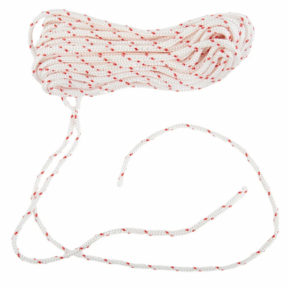4.5mm x 10m Starter Recoil Pull Cord Rope for Strimmers Chainsaws Blowers
