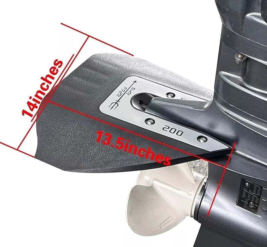 Hydrofoil Stabilizer for Yamaha Mercury Johnson Outboard 8-40 HP (Most)