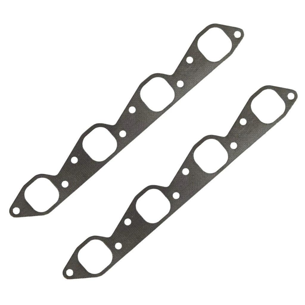 Set of 2 Exhaust Manifold Gaskets for Mercruiser OMC (27-46820, 909613, 3852472, 18-0418)