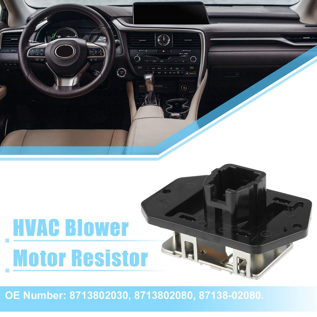 HVAC Blower Motor Resistor Replacement for Toyota Corolla (2003–2008)