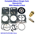 Carburetor Rebuild Kit & Needle/Seat for SeaDoo GTI GTS (Year Range)