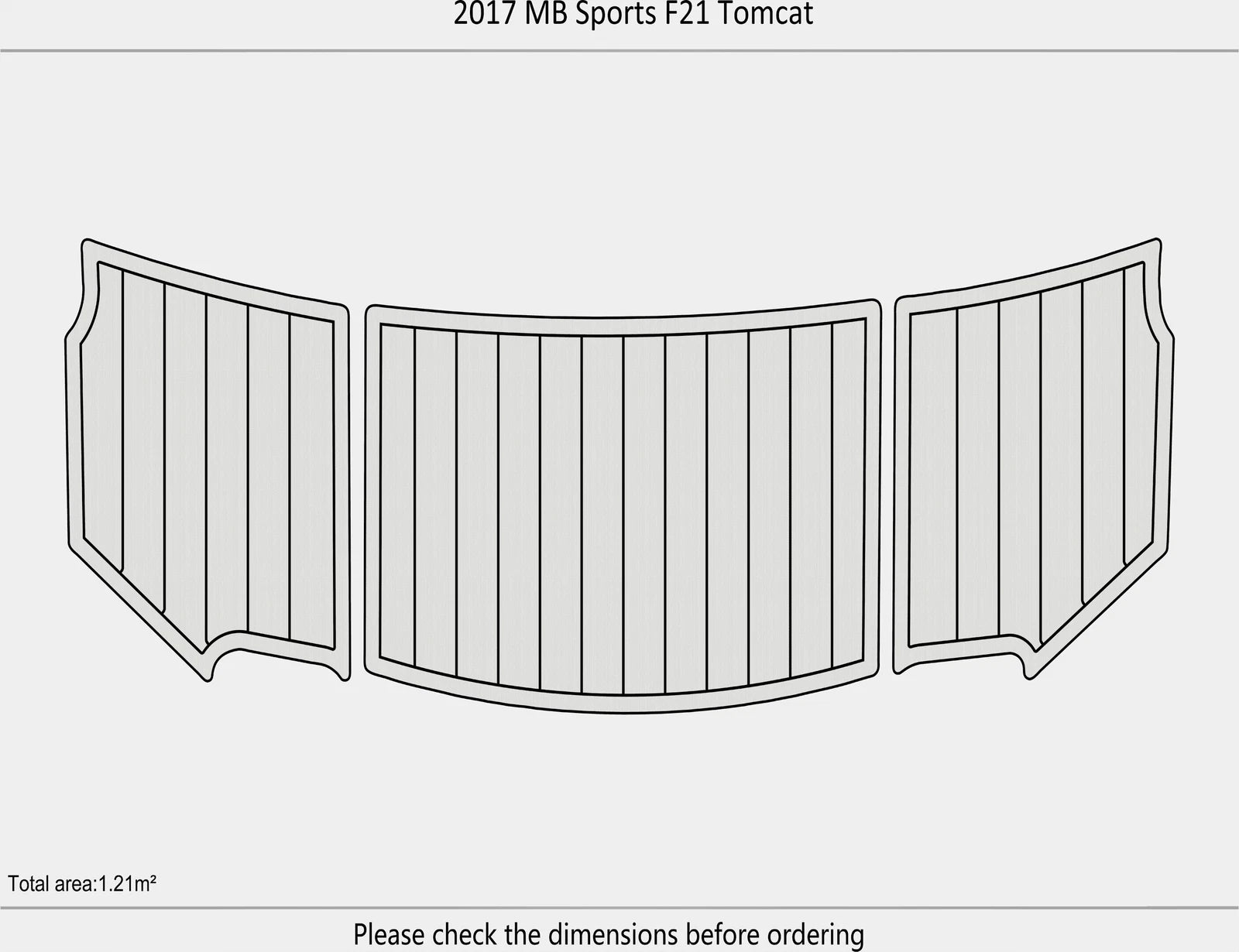 EVA Pad Foam Flooring Mat for MB Sports F21 Tomcat (2017)