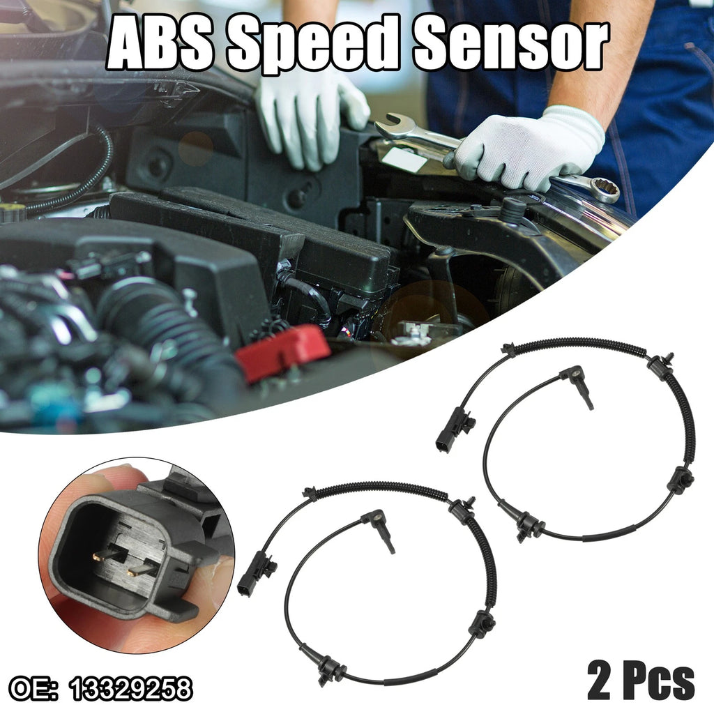 ABS Wheel Speed Sensor 2 Pack for Chevrolet Cruze 2011–2016