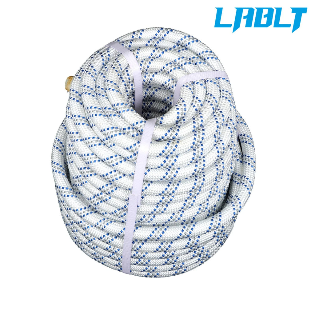 Double Braid Polyester Bull Rope 3/4"×120' for Arborist Rigging