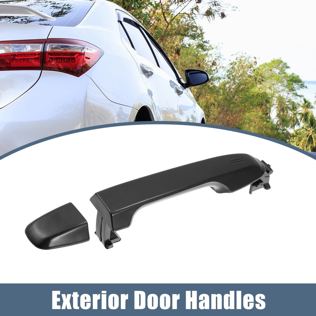 Rear Left Exterior Door Handle Replacement for Toyota Camry Black (2018–2024)