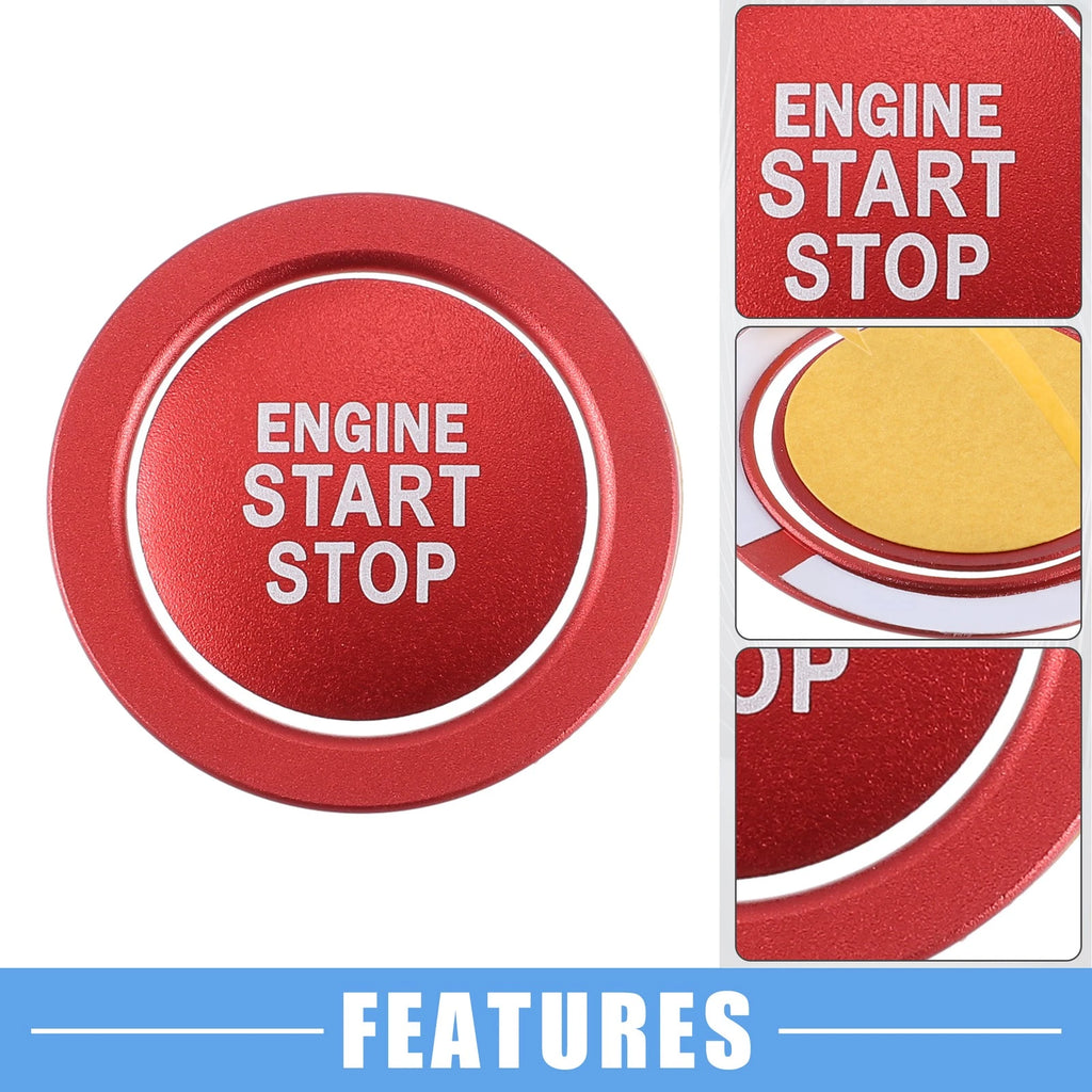 Engine Start Ignition Button Sticker Replacement for Lexus IS ES RX GS NX (2016–2022)
