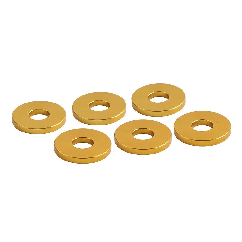 6X Engine Saddlebag Crash Bar Decorative Spacer Ring for Harley Softail