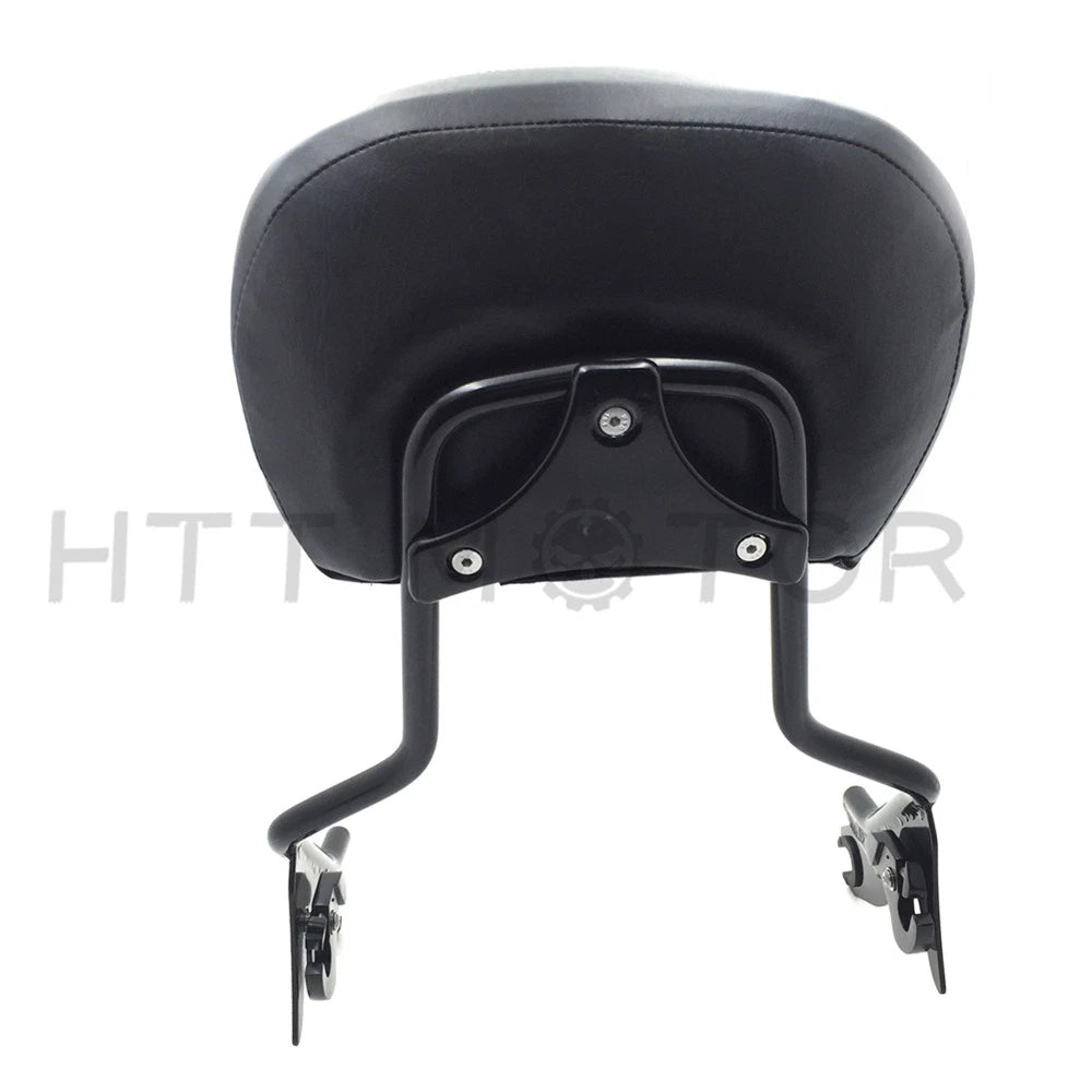 Black Backrest Sissy Bar for Harley Electra Glide Road King (2009–2021)