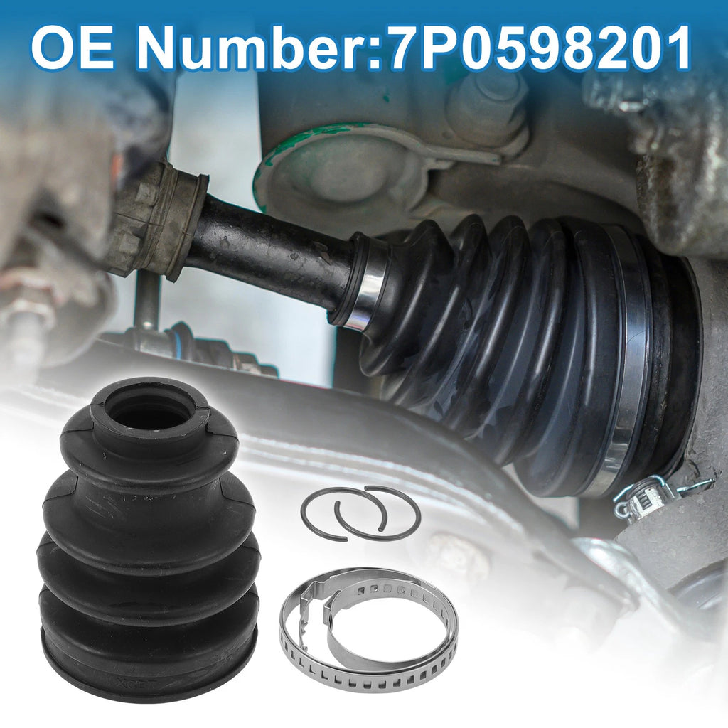 Inner CV Joint Boot Kit with Clamps for Volkswagen Touareg (2011–2017)