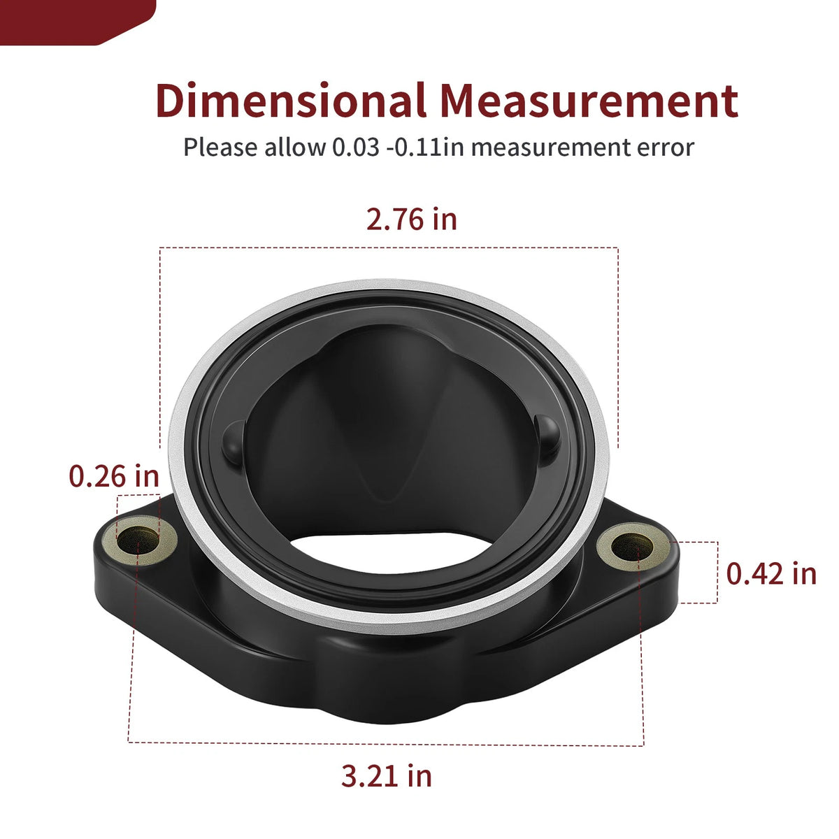 Intake Manifold Boot Adapter 1205320 for Polaris RZR Turbo R R 4 (2022–2024)