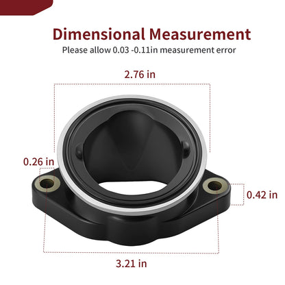 Intake Manifold Boot Adapter 1205320 for Polaris RZR Turbo R R 4 (2022–2024)