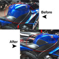 Tank Traction Side Pad Decals for Yamaha YZF R1 (2007–2008)