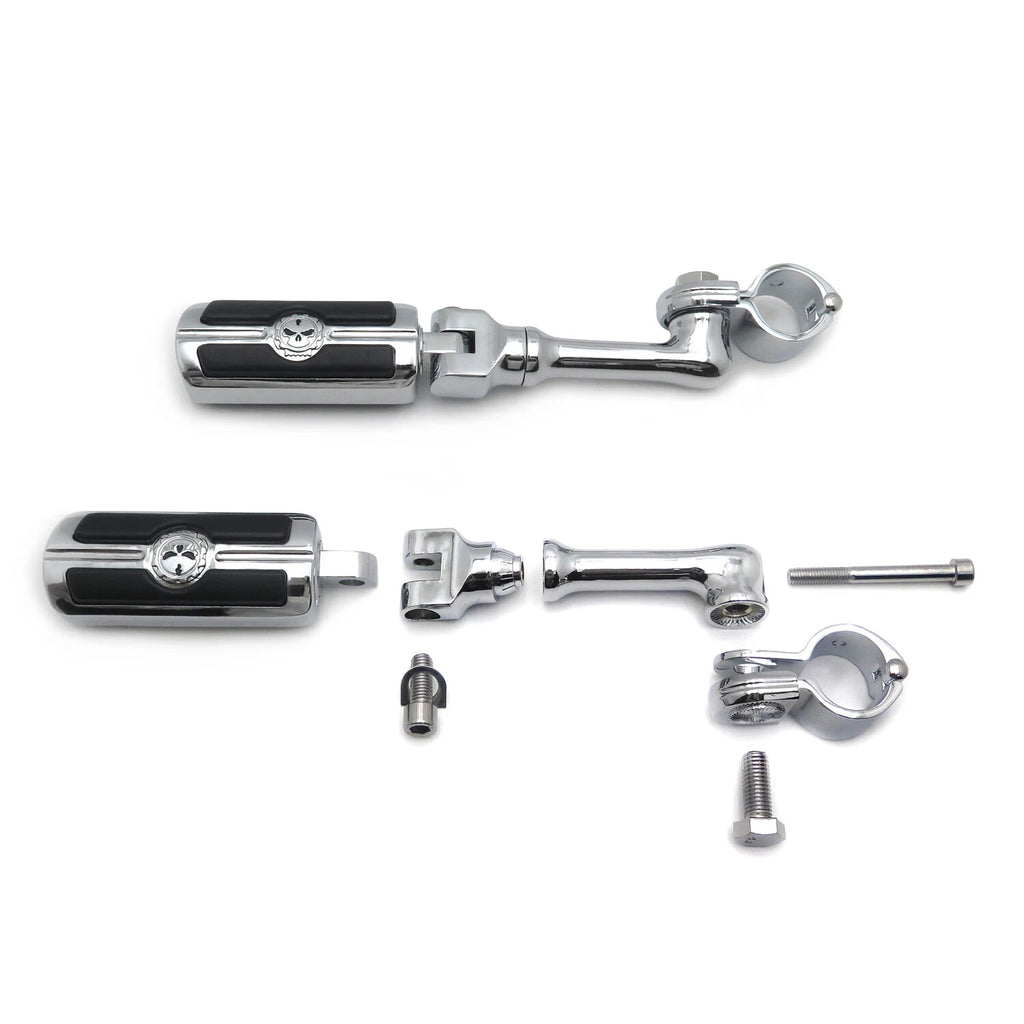 1.25" Highway Engine Bars Foot Pegs for Harley Electra Glide (2000–2023)