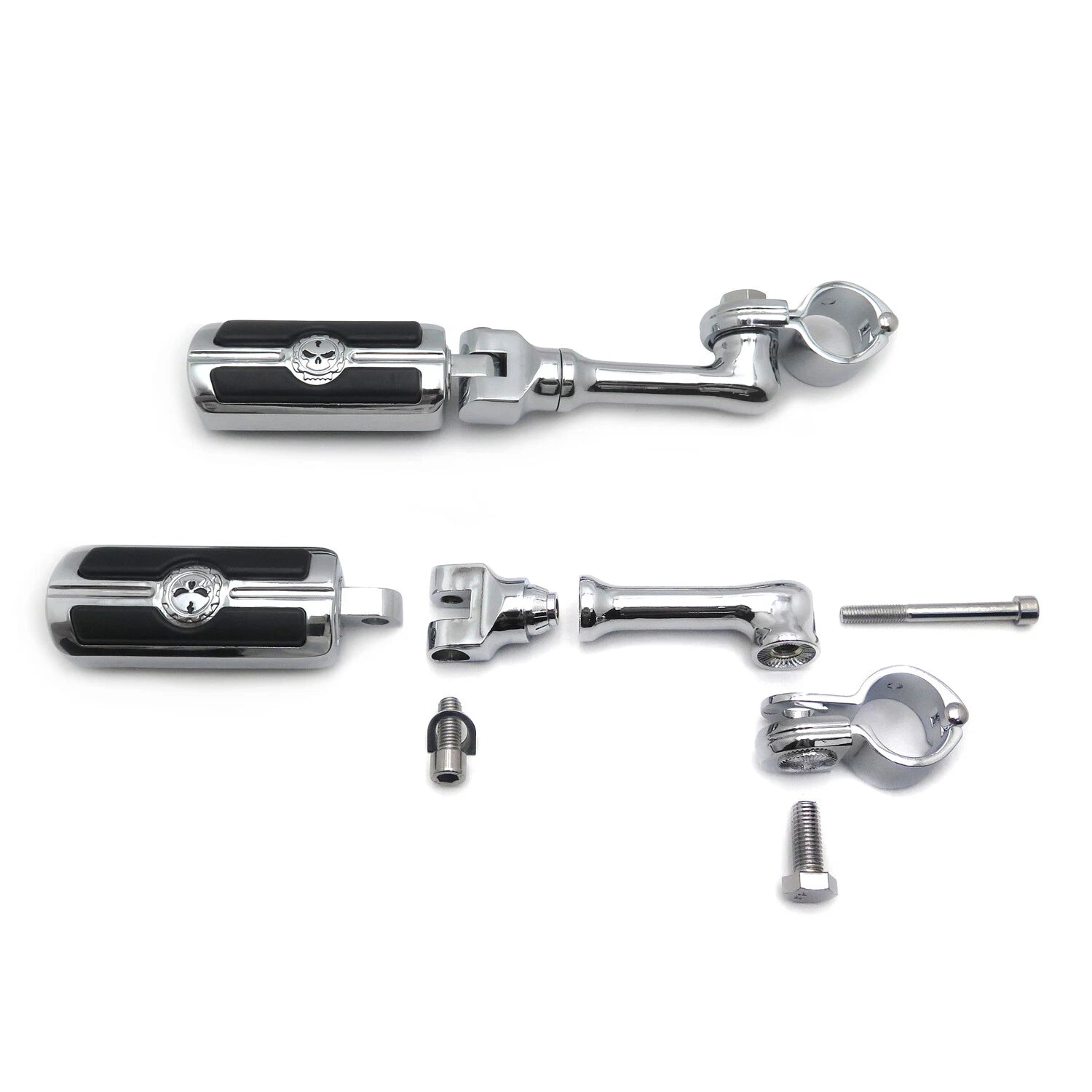 1.25" Highway Engine Bars Foot Pegs for Harley Electra Glide (2000–2023)
